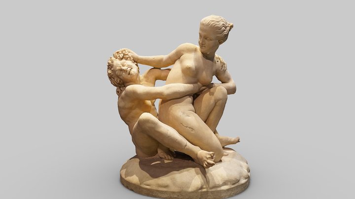 Satyr And Nymph Statue – Modello 3D gratuito STL