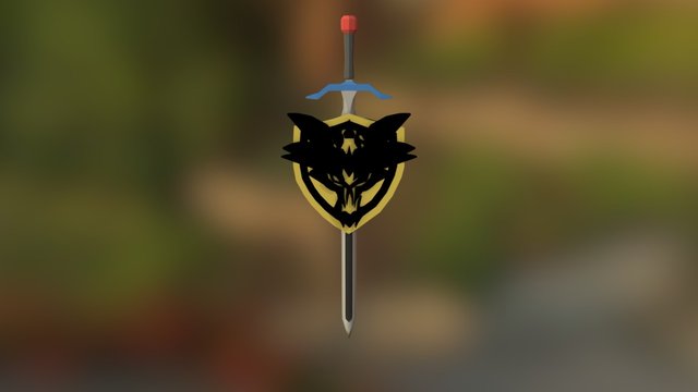 ShieldSword 3D Model