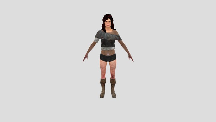 Meg 3D Model