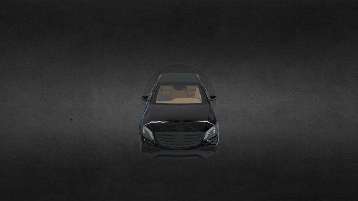 Mercedes-Benz S-Class W222 3D Model