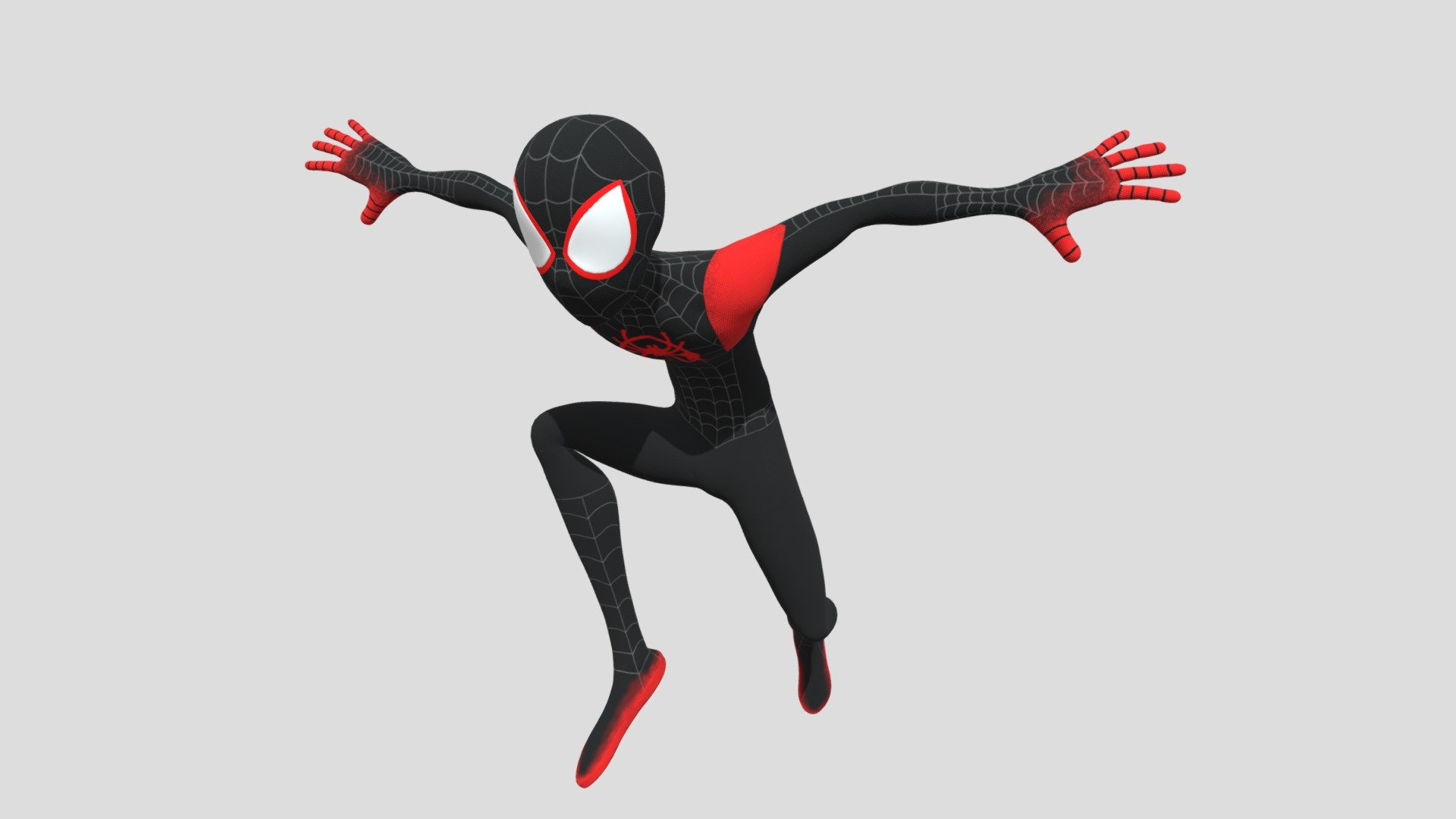 3D model The Amazing Spider-man 2 3D MODEL Low-poly VR / AR / low-poly