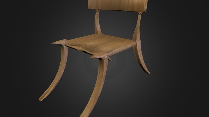 Klismos Chair 20140807 3D Model