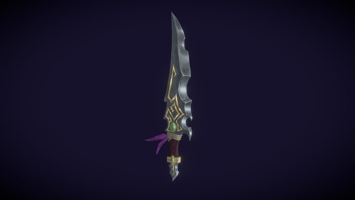 [Student Work] Epic Sword 3D Model