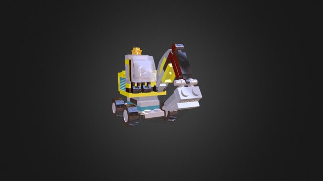 Gravemaskin 3D Model