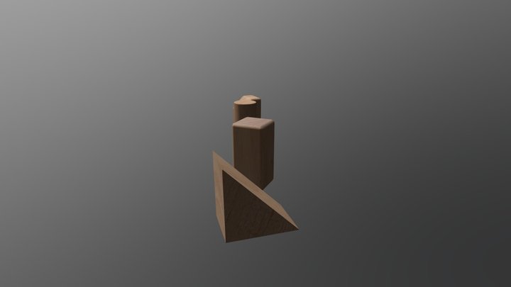 Blockout 3D Model