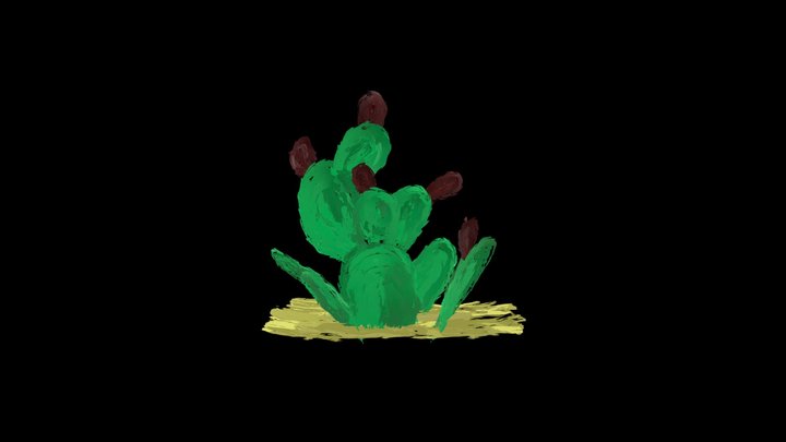 Cactus 3D Model