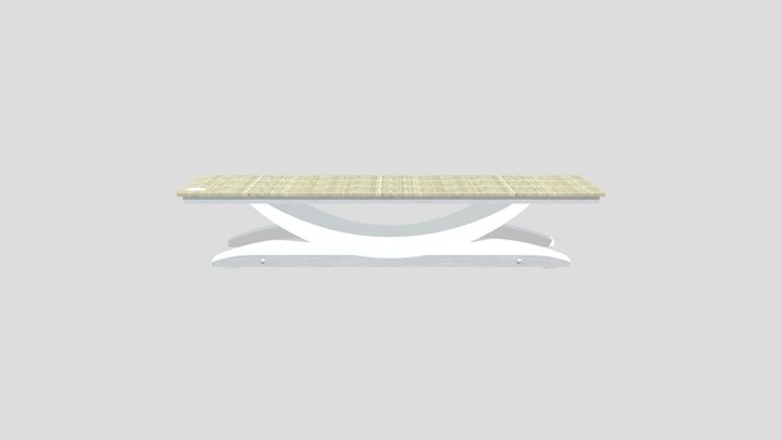 Noblewins Cuyahoga Bench 3D Model