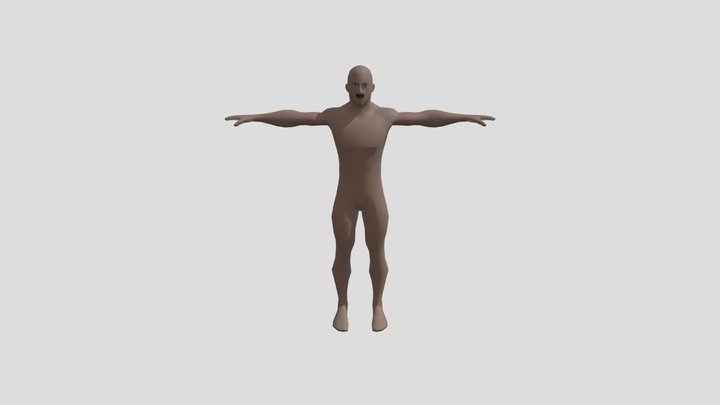 Humano práctica 3D Model