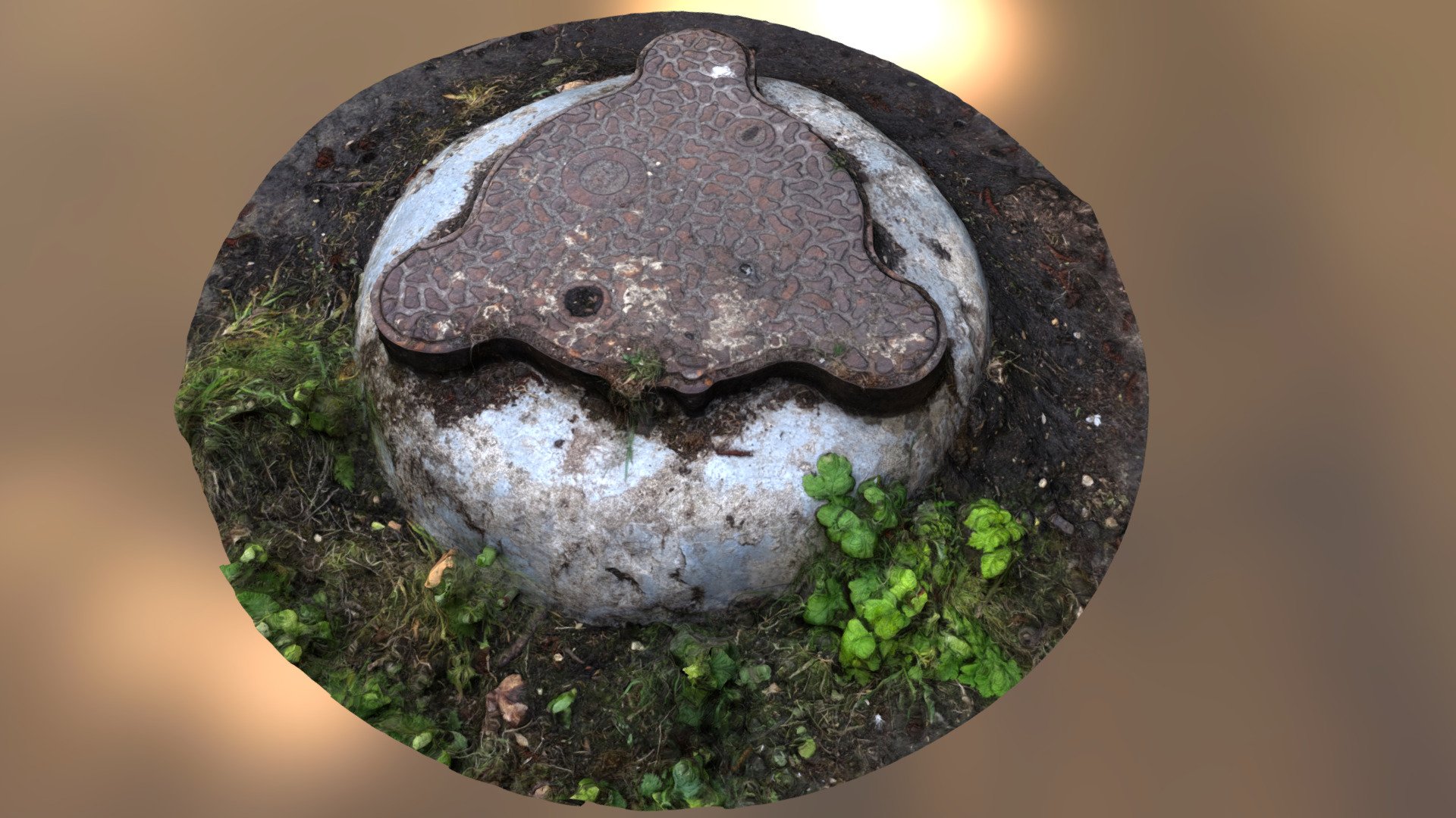 Manhole/Storm Drain Cover (Optimised)