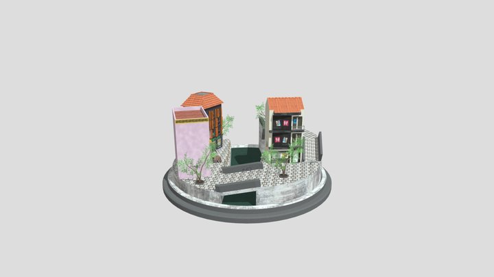 Waterschoot Mathias - Cityscene Annecy 3D Model