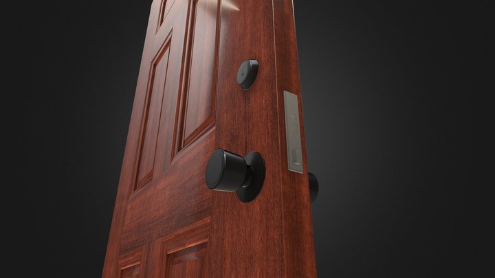 ColonalMainDoor 3D Model