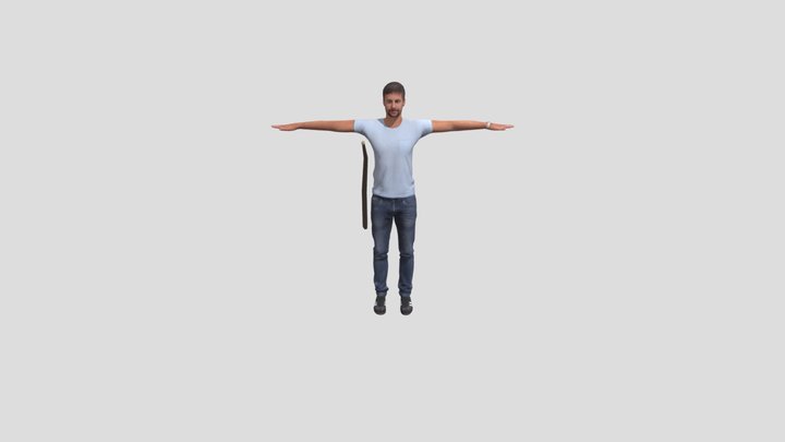 Pescador 3D Model