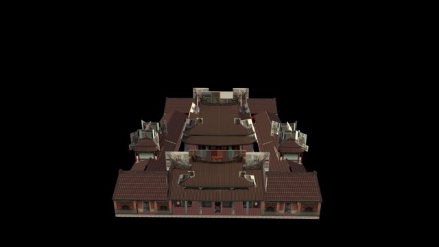 保安宮 3D Model