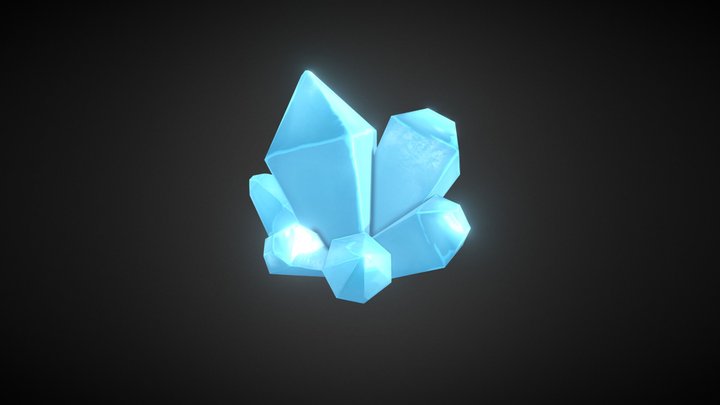 Cristales relucientes 3D Model