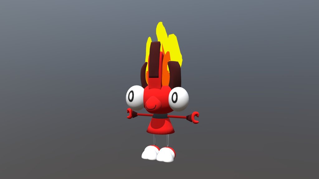 A Finally Good Looking Flain 3D Model