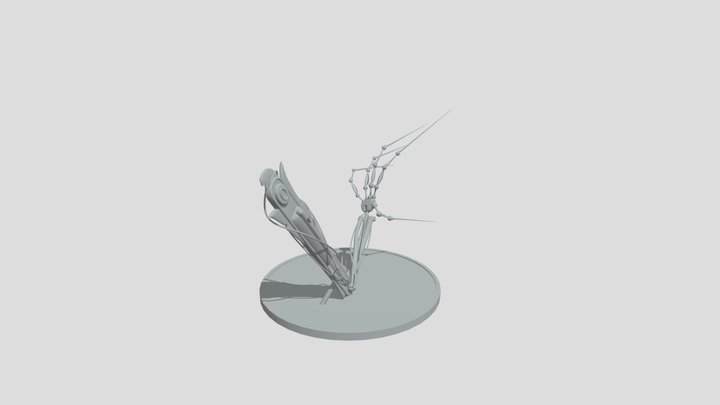 Poppy playtime Green hand trophy fan made 3d print model 3D model 3D  printable