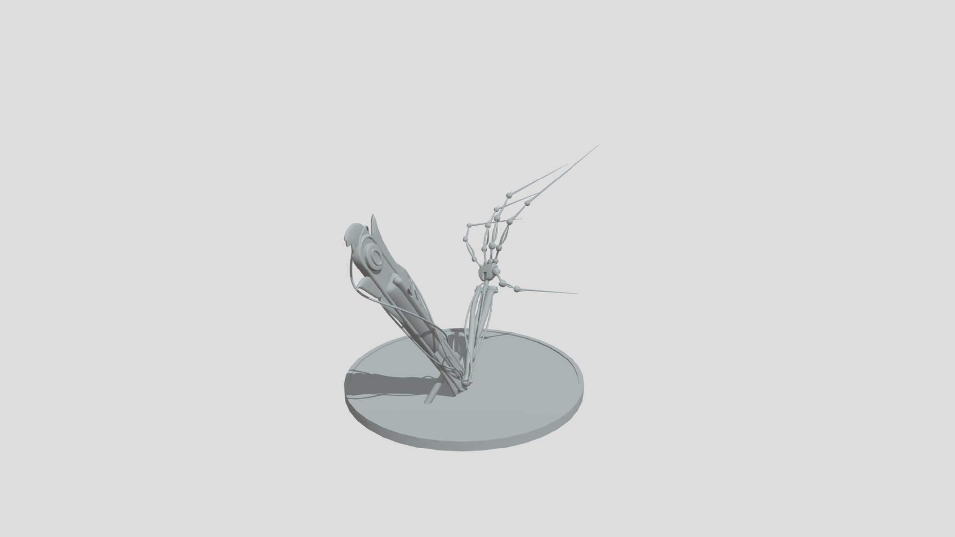 Poppy Playtime Experiment 1006/Claw Trophy - Download Free 3D 