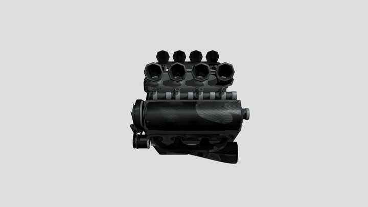 engine-exploded-view 3D Model