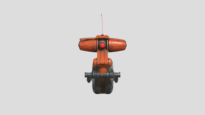 Riding Robot [Texturing Challenge] 3D Model