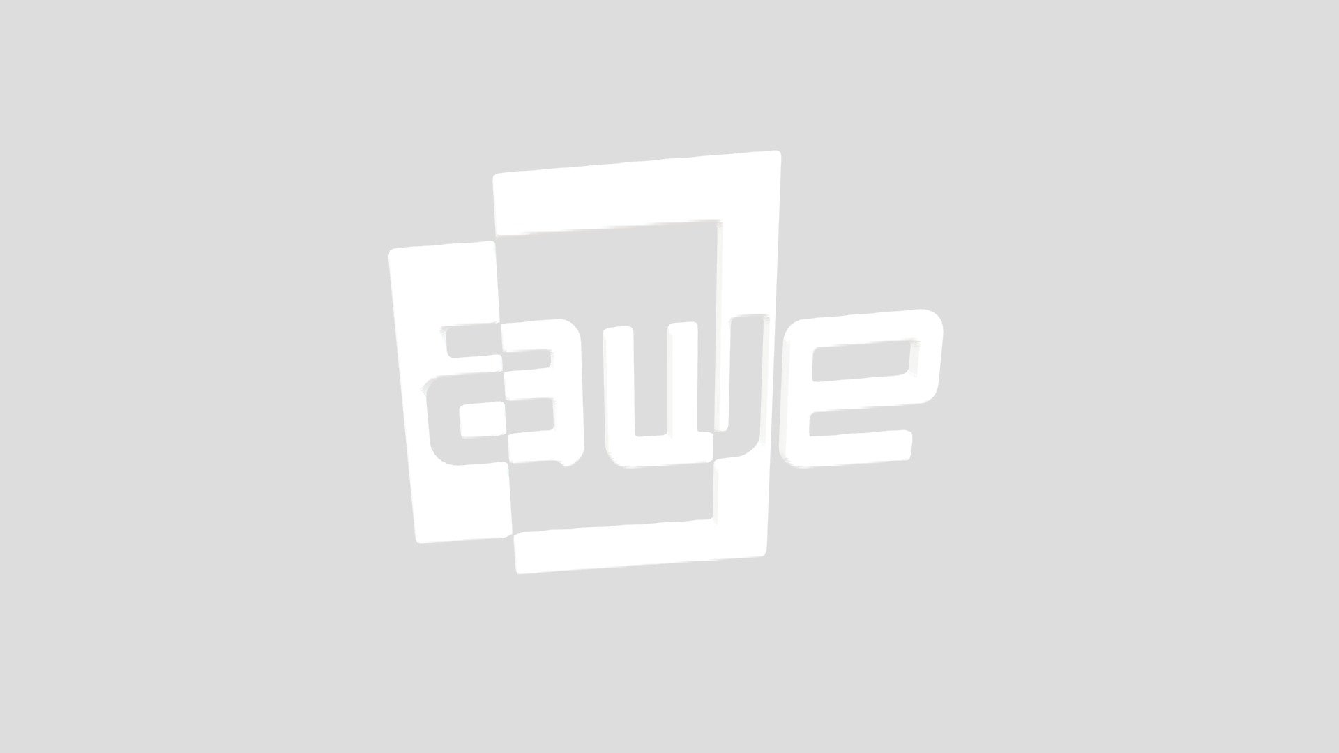 AWE Logo (UNOFFICIAL) — Sketchfab embed 3D viewer