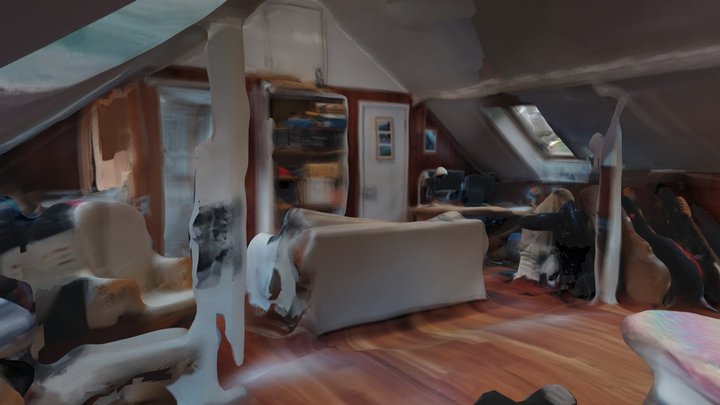 Android Scan of home office 3D Model