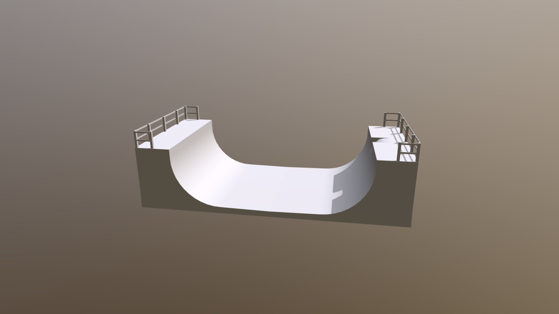 Skateboard Ramp Model