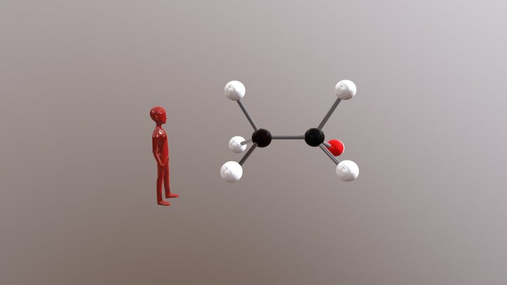 éthanol 3D Model