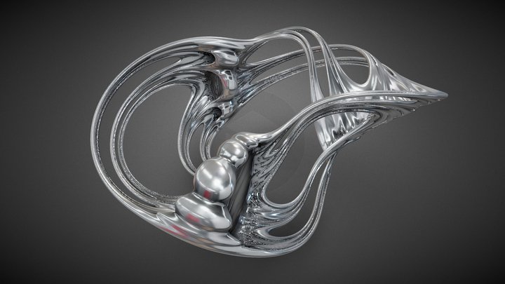 Julia Revolute Variation 4 – Free 3D Model STL