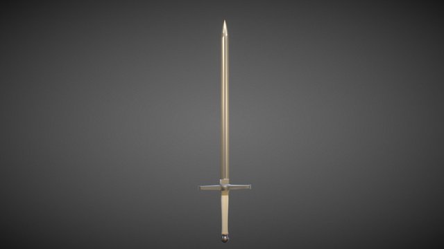 Warrior Sword 3D Model