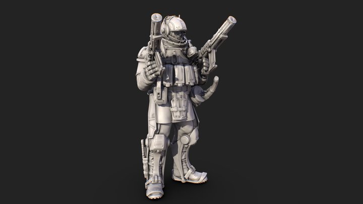 "Spartan" 3D Model