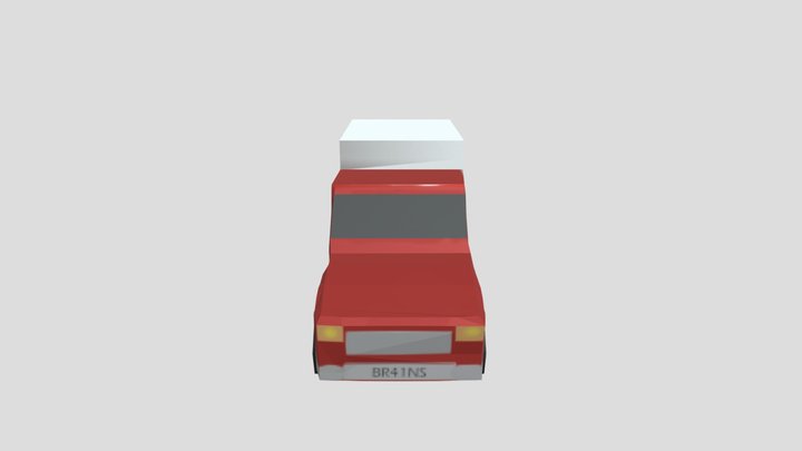 AS1 3D - Ice truck 3D Model