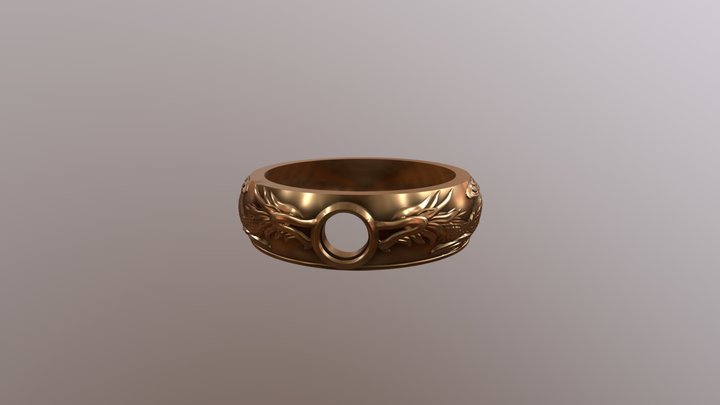 Ring Under 3D Model