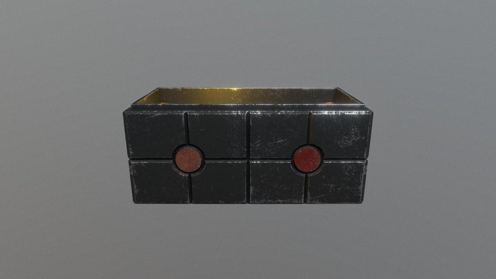 Spice Crate2 3D Model