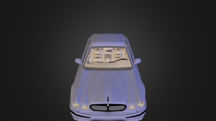 Car jaguar N291213 3D Model