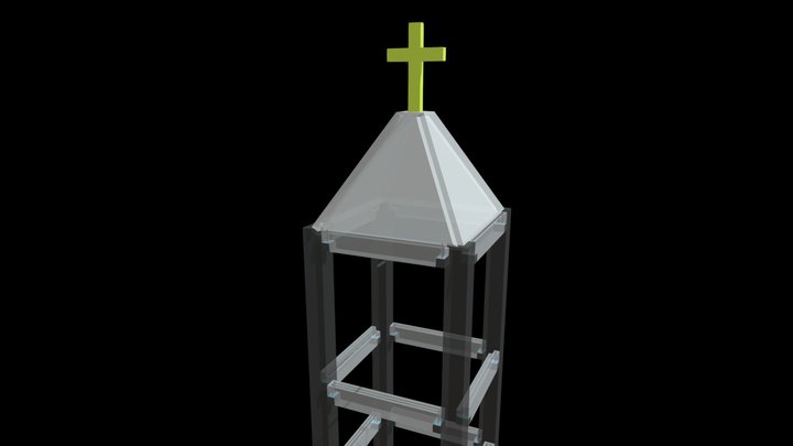 Campanário Vila Nova - Içara / SC 3D Model