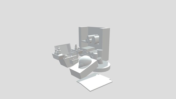 Garcia_Marley_WitchBox 3D Model