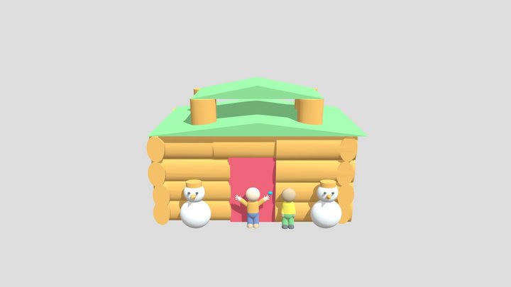 My Dream House by Mac Gage 3D Model