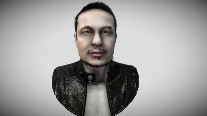 elon musk 3D Model