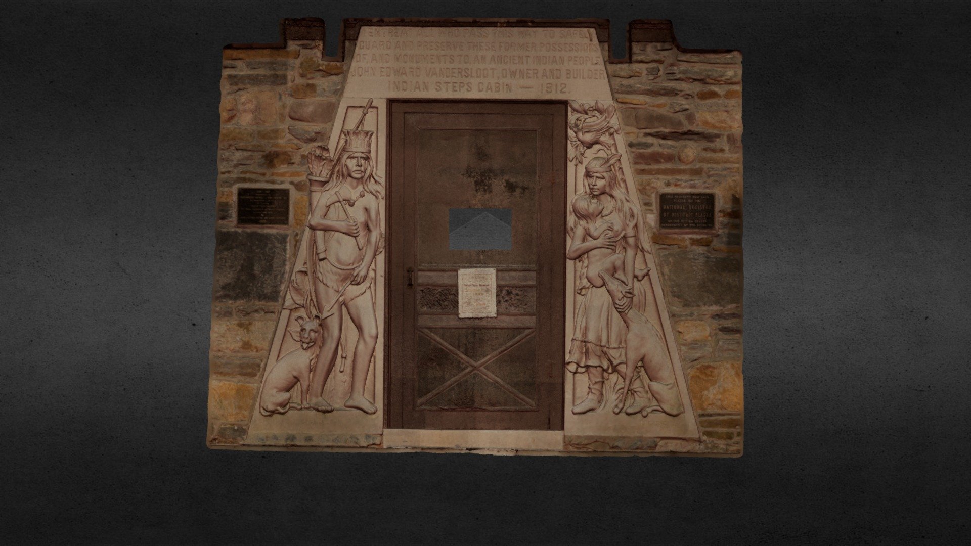 INDIAN Steps Entry Sculpture (low resolution)