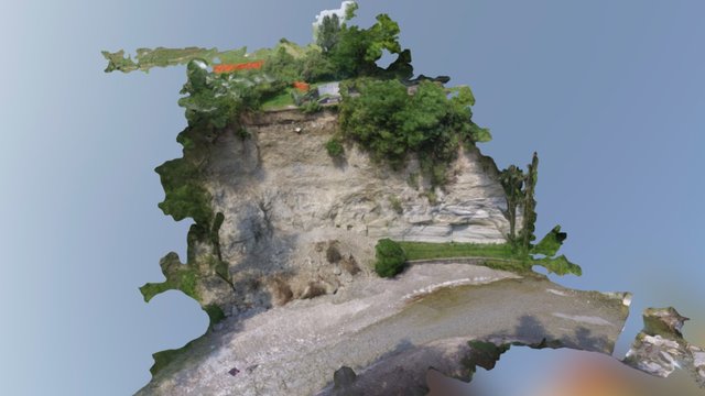 Landslide 3D Model