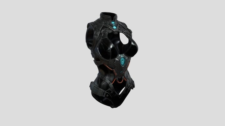 Aegis Core Exosuit 3D Model