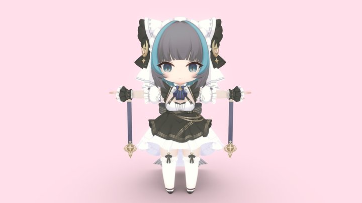 Cheshire of azure lane – Free 3D Model STL