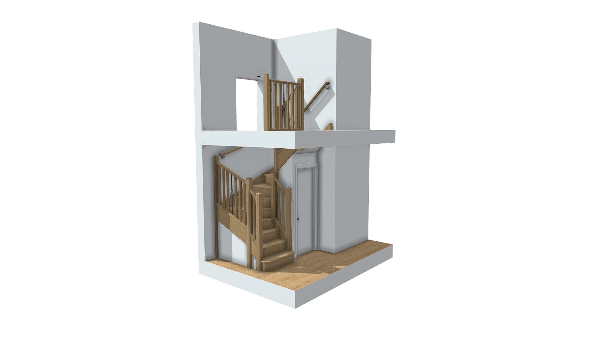 Burge wall rail design