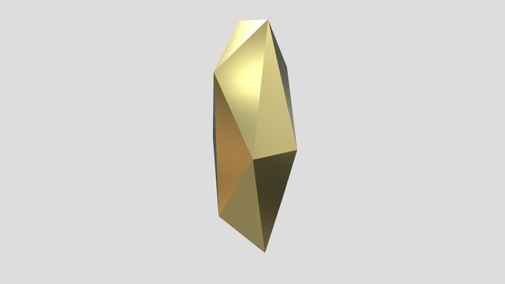 Pedra de Ouro 3D Model