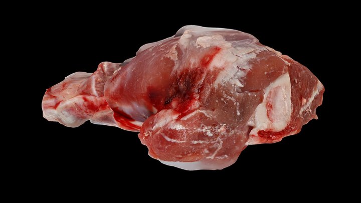 3D model Meat Hook 2 VR / AR / low-poly