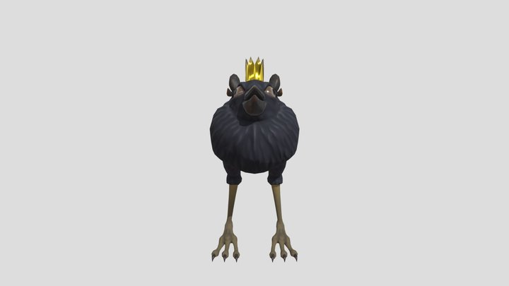 Crowlion 3D Model