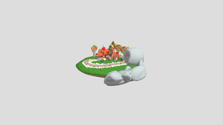 彷彿屍體一樣沒有回應 3D Model