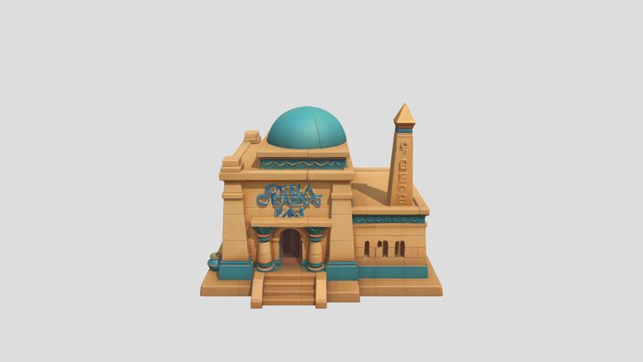 Egypth Building - Sci-Fi Ruin v1