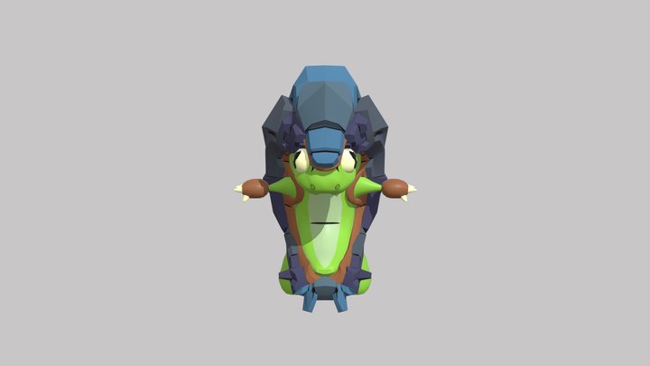 Rocky 3D Model