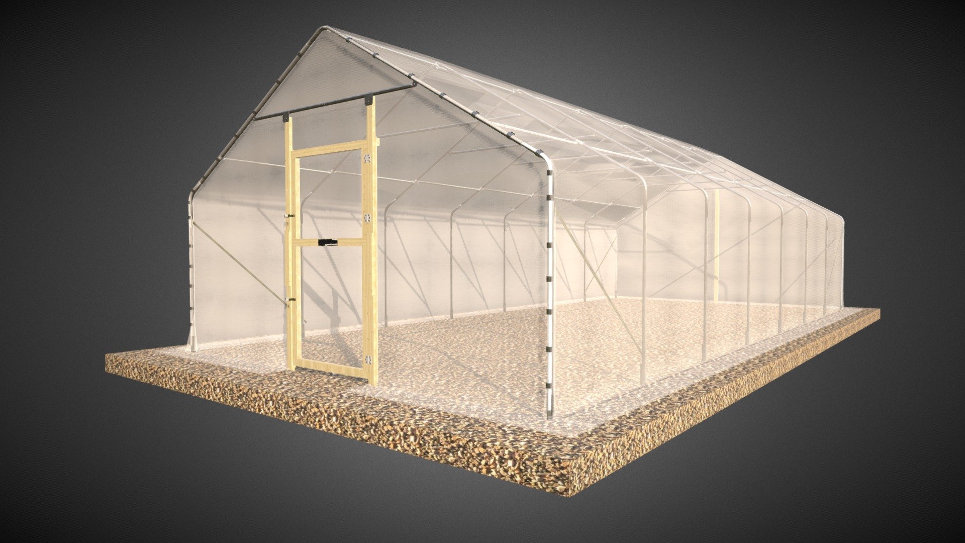 Tunnelväxthus Växa 5 x 10-5m